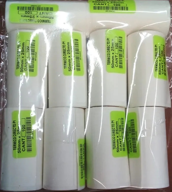 Etiqueta Termica 50mmx25mm Goojprt Pt-260