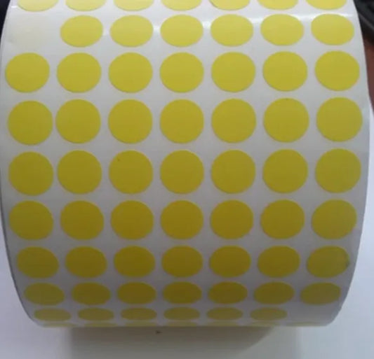 Etiqueta Adhesiva Circular 13mmx13mm Colores