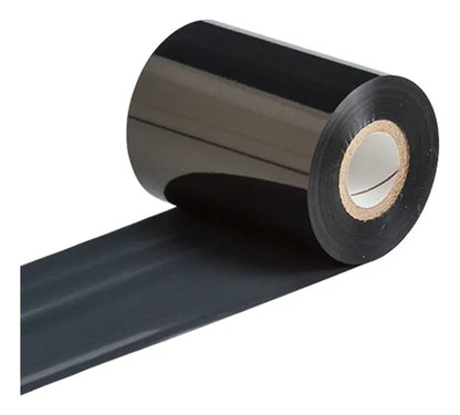 Cinta Resina 110mmx300mts Apta Para Etiquetas Plasticas