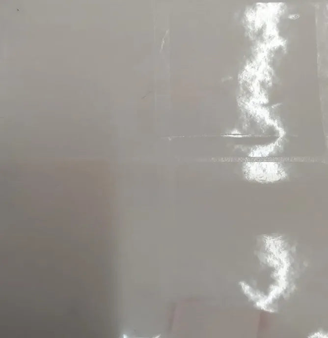 Etiqueta Transparente 53mmx28mm No Impresión Solo Protección Transparente