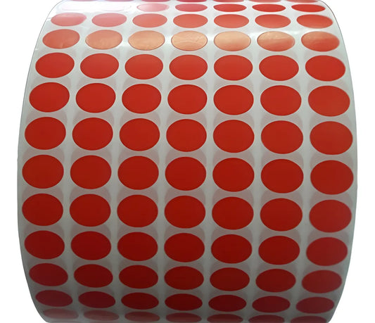 Etiqueta Adhesiva Circular 13mmx13mm Colores